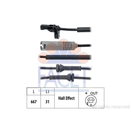 Bmw Abs Sensoru On Bmw E87 E81 E90 E92 E93 - Facet 21.0076