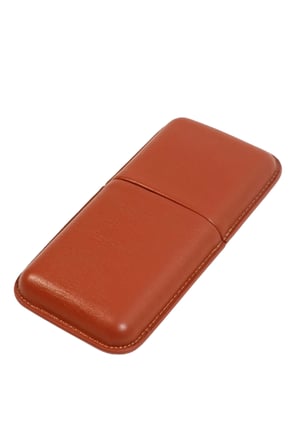 Cohiba Kahverengi Üçlü Deri Puro Kılıfı TR9795