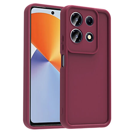 İnfinix Note 30 4G Kılıf Kamera Korumalı Ananas Silikon Kapak