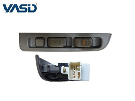 İsuzu Ticarı Cam Acma Dugmesi Sol Gri 12v İsuzu Nkr55 - Yasıd 18218001