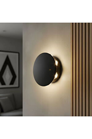 DEKORATİF STAR DUVAR APLİĞİ — KDA752 / 6W / 3000K SARI IŞIK/ IP54