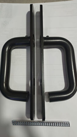 Siyah Sosis Alüminyum Aynalı Kol