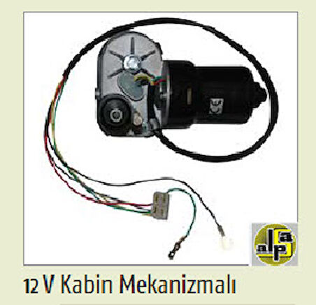 Unıversal Silgi Motoru-12v Kabin Mekanizmalı - Sgr-56113