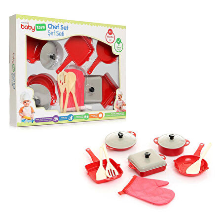 baby toys büyük şef seti