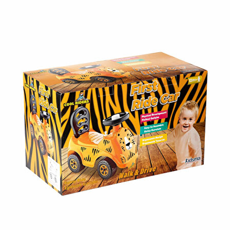 Tiger Jungel Car Pedalsız Cocuk Aracı