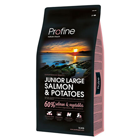 Profine 15Kg Junıor Large Somon Etli Genç Köpek Maması