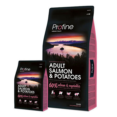 Profine 3Kg Adult Somon Etli Yetişkin Köpek Maması