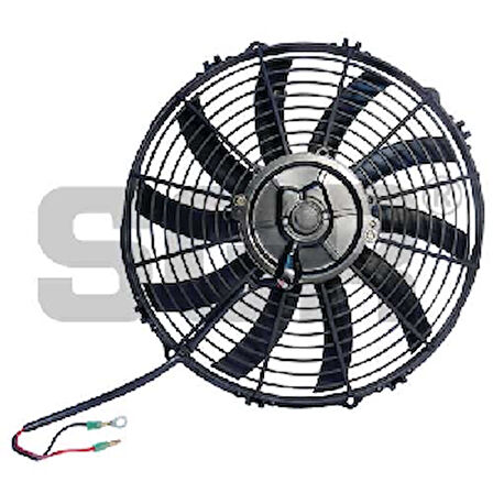 Unıversal Aksiyel Fan Motoru 12v 12" (305mm) Emici S Kanat (60321) - Sgr-61210