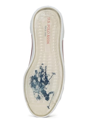 U.S. Polo Assn. Penelope Beyaz Unisex Keten/Bez Spor Ayakkabı