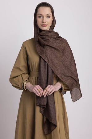 Barçın Koleksiyonu - Odun Ateşi Çift Taraf Şal