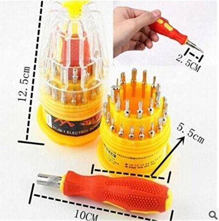 Tornavida Seti 31 Parça Yumurta Tornavida Bits Uç Seti Telefon Tamir Elektronik Tornavida Tamir