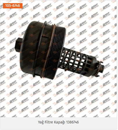 Daf Truck Yag Filitre Kapagı (dalgakıranlı) - Daf / Xf Cf Euro 3 - İmsp 105-6746