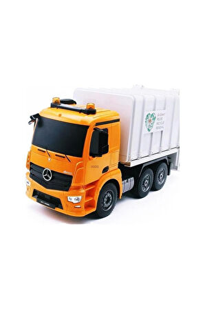 Uzaktan Kumandalı Full Fonksiyon Şarjlı 1:20 Çöp Kamyonu (Mercedes Benz) DEE560003