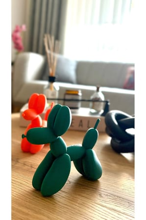 3d Tasarım Balon Köpek Dekoratif Biblo - Ev / Ofis 6 x 12