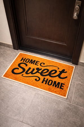 Arvital Home Sweet Home Kapı Önü Paspası Kaymaz Taban 40x60 cm