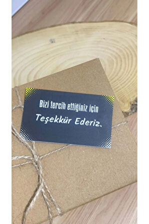 E-Ticaret Teşekkür Kartı  5x8 cm 100 Adet