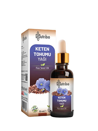 Nutribio Keten Tohumu Yağı 50 ML