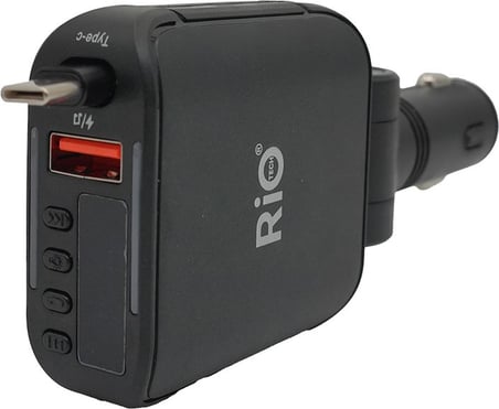 FM Transmitter Araç USB Destekli MP3 Çalar RGB LED Aydınlatmalı
