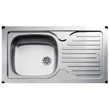 Teka Eviye Infant 45 Paslanmaz Çelik Sağ(76X44)