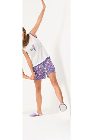 Viskon Kadın Pijama Takımı