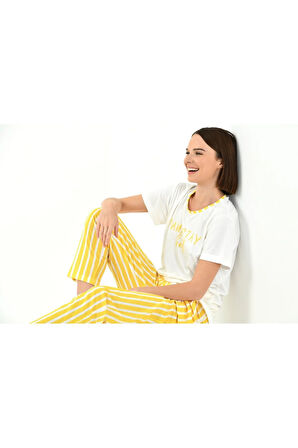 Viskon Kadın Pijama Takımı