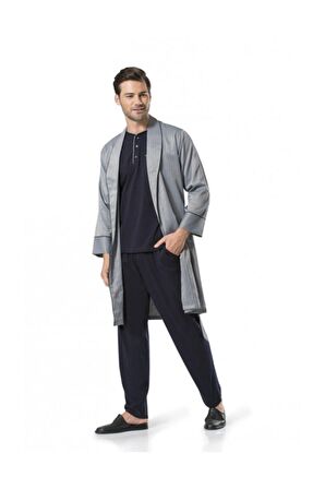 Erkek 5'li Pijama Robdöşambr Takım