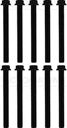 Mercedes Truck Silindir Kapak Saplaması 10'lu Set Mercedes Atego-Citaro Om904-Om906 - Victor Reinz 14-32172-01