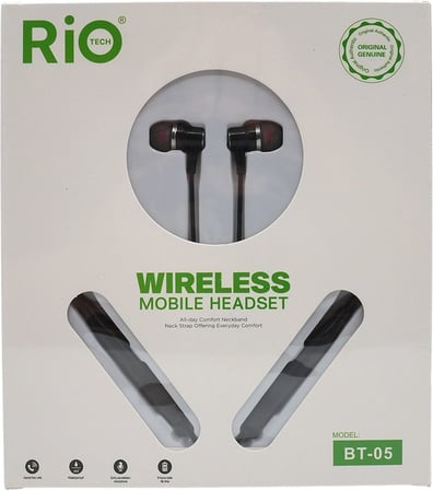 Esnek Boyun Askılı Bluetooth Kablosuz Kulaklık