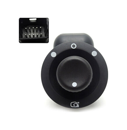 Renault Megane 2 Ayna Ayar Düğmesı Katlanır 2003--2008