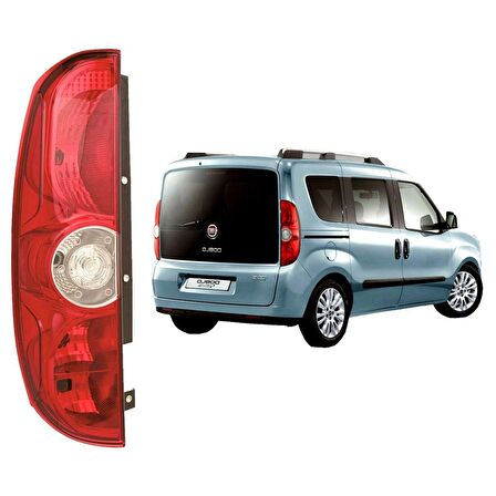 Enva Opel Combo Stop Lambası Sol Taraf 2012--2013 Duysuz Yukarı Açılan Kapı