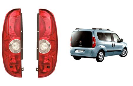 Enva Opel Combo Stop Lambası Sag+Sol 2012-2013 Duysuz Yukarı Açılan Kapı