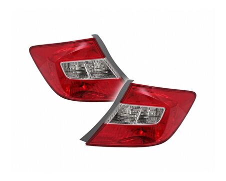 Enva Honda Civic Fb7 Stop Lambası Sağ+Sol Dış Takım 2012--2015 Duysuz