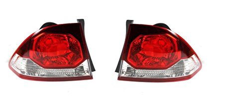 Enva Honda Civic Stop Lambası Sağ + Sol Takım (Makyajlı Kasa)2009--2011 Duysuz