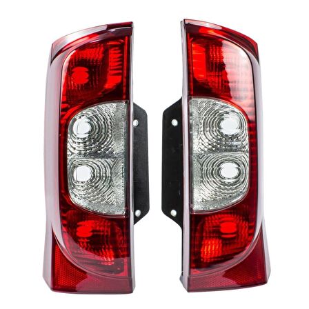 Enva Peugeot Bipper Sağ + Sol Stop Lambası Takım 2008--2014 Tek Kapı