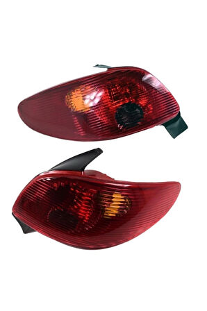 Peugeot 206 (HB) Sag / Sol Arka Far Stop Duysuz Lambası Takımı 2003-2011