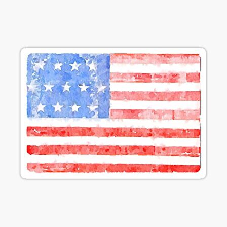 Araba için Amerikan Bayrağı Sticker Yapıştırması Etiket 17CM z1
