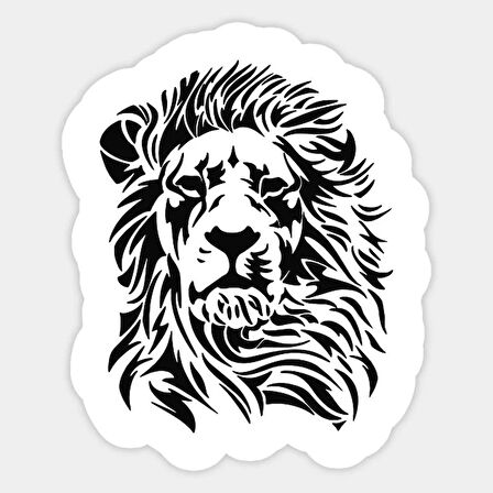 Aslan Aile Araba Oto Sticker Yapıştırma Etiket 17CM h2