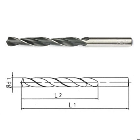 Makine Takım Hss Din338 Silindirik S.Matkap Ucu-Haddeli 6.2 Mm
