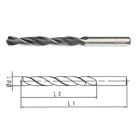 Makine Takım Hss Dın 338 Silindirik S.Matkap Ucu-Haddeli 8.6Mm-Mte B00000010860