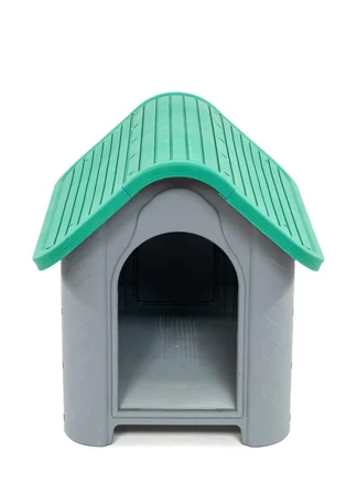 Missidea Brave Paws Plastik Köpek Kulübesi 85x71x66 cm Yeşil