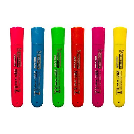 Mikro 0.7 Mm Uç Neon Kutu 6'lı