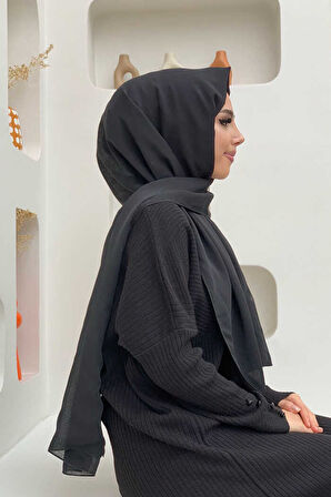 2049 çift katlı Jan Jan Şal Siyah