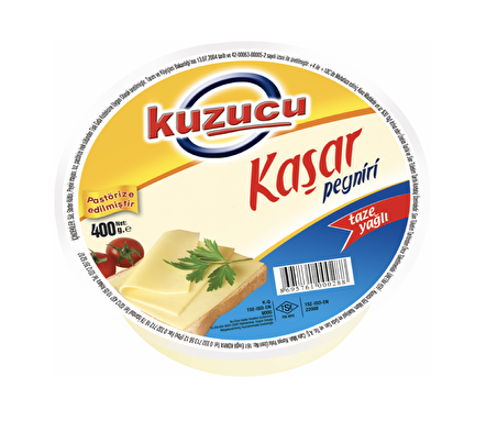 400 g Taze Tam Yağlı Kaşar Peyniri