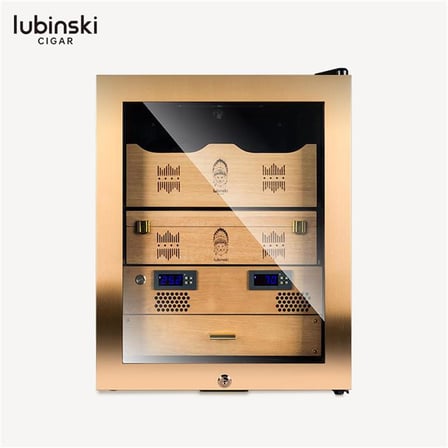 Lubinski Siyah - Gold Elektronik Puro Dolabı RA-999 LB-037