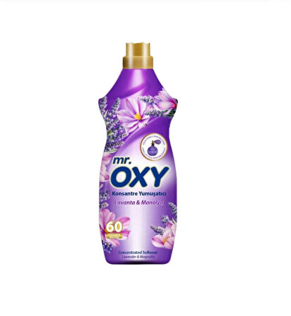 Mr. Oxy Konsantre Yumuşatıcı Lavanta & Manolya 1440 ML ( 60 YIKAMA )