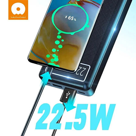 OZAKİ Y100 Power Bank 20000mAh ve Hızlı Şarj 22,5W BEYAZ