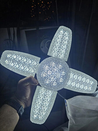 Noas Kristal Manolya LED Pervane Ampul 40 Watt