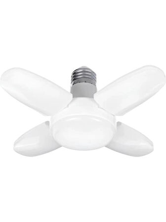 Cata CT-1151 Cata 30 Watt 4 Kollu Pervane LED Ampul Lamba Beyaz Işık