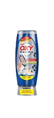 Mr. Oxy Maxima Elde Yıkama Bulaşık Deterjanı Limon Kokulu 650 ml + Yaban Mersini Kokulu 650 ml