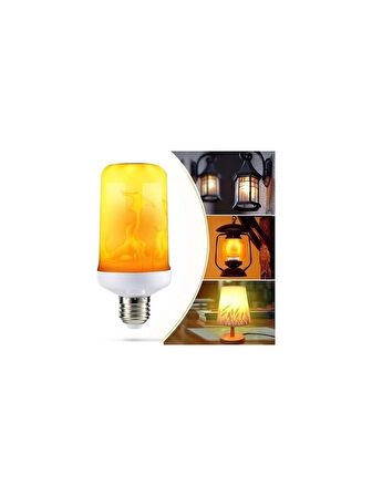 Noas Alev Ampul 5W (3 Fonksiyonlu) Alevli Ampul